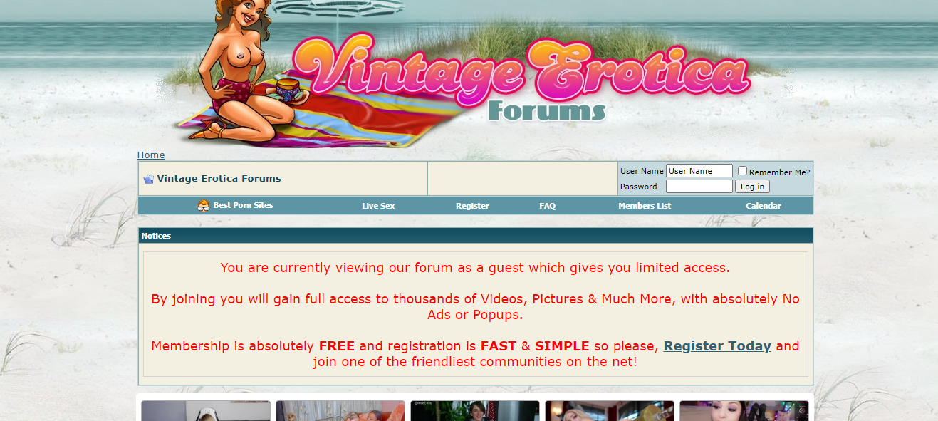 Vintage Erotica Forums